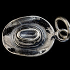 19mm Sterling Silver Cowboy Hat Charm #BSL045-General Bead