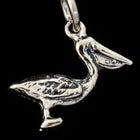 16mm Sterling Silver Pelican Charm #BSM041-General Bead