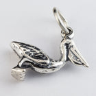 16mm Sterling Silver Pelican Charm #BSM041-General Bead