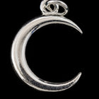 13mm Sterling Silver Crescent Moon Charm #BSN043-General Bead