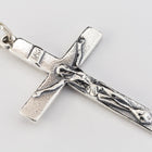 35mm Sterling Silver Crucifix #BSN045-General Bead
