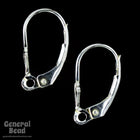 Sterling Silver Tulip Leverback Ear Wire #BSO017-General Bead