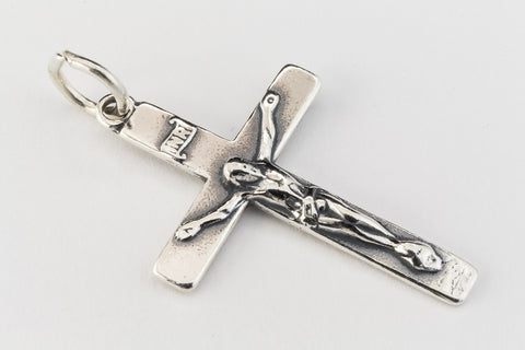 30mm Sterling Silver Crucifix #BSO045-General Bead