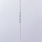 2.75mm x 1.25mm Sterling Silver Diamond Cut Curb Chain #BSP089-General Bead