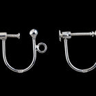 14mm Sterling Silver Screw Clip #BSR017-General Bead