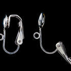 Sterling Silver Ear Clip with 6.5mm Dome #BSS017-General Bead