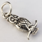 16mm Sterling Silver Owl on a Branch Charm #BSS041-General Bead