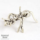22mm Sterling Silver Ant Charm-General Bead