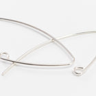 36mm Sterling Silver V Shaped Ear Wire #BST017