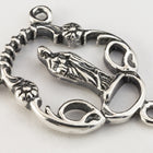 23mm Sterling Silver Rosary Center #BSV045-General Bead