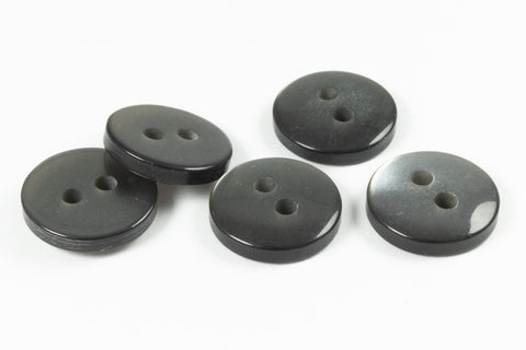 20mm Gunmetal Pearl 2 Hole Button (4 Pcs) #BTN005