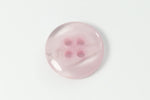12mm Pink Opal/Clear Swirl 4 Hole Button (4 Pcs) #BTN009