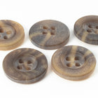 15mm Tortoiseshell 4 Hole Button (4 Pcs) #BTN028