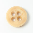15mm Faux Birch 4 Hole Button (4 Pcs) #BTN031