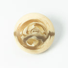 15mm Beige/Brown Swirl Shank Button (2 Pcs) #BTN033