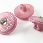 16mm Mauve Rhinestone Shank Button (2 Pcs) #BTN054