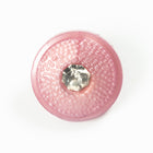 16mm Mauve Rhinestone Shank Button (2 Pcs) #BTN054