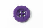 12mm Deep Purple 4 Hole Button (4 Pcs) #BTN075