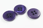 12mm Dark Purple Pearl 4 Hole Button (4 Pcs) #BTN079