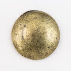 19.5mm Antique Brass Pewter Dome Button #BUT062B-General Bead