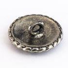 21mm Antique Silver Pewter Basketweave Button #BUT068-General Bead