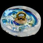18mm Crystal AB Moon Face Button #BUT080 SOLD OUT-General Bead