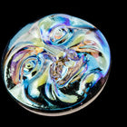 18mm Crystal AB Moon Face Button #BUT080 SOLD OUT-General Bead