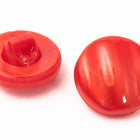 12mm Opaque Red Glass Button #BUT100-General Bead