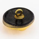 18mm Gold Moon Face Button #BUT084-General Bead
