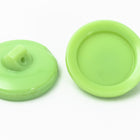 18mm Light Green Glass Button #BUT091-General Bead