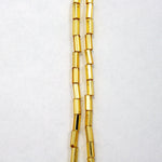 Size 2 Silver Lined Gold Bugle (10 Gm, Hank, 1/2 Kilo) #CBB002-General Bead