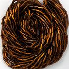 Size 1 Silver Lined Dark Topaz Bugle (1/4 Kilo) Preciosa #17090