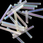 25mm Crystal Iris Bugle (10 Gm, 40 Gm, 1/2 Kg) #CBF015-General Bead