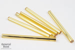 30mm Silver Lined Gold Bugle (10 Gm, 40 Gm, 1/2 Kilo) #CBG009-General Bead
