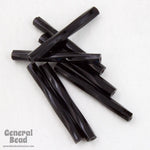 20mm Opaque Black Twist Bugle (10 Gm, 40 Gm, 1/2 Kilo) #CBP002-General Bead