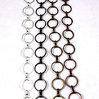 12mm Gunmetal Round Link Chain-General Bead