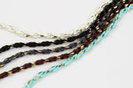 3mm Grey/Gold Rope Chain Chain CC133-General Bead