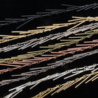 Gunmetal 25mm Bar Drop Chain #CC134-General Bead