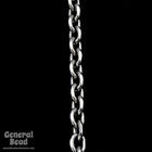 Stainless Steel 6mm x 4.5mm Faceted Chain CCA006-General Bead
