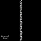 Stainless Steel 4.75mm x 4mm Hammered Flat Wire Cable Chain CCA010-General Bead