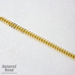 Bright Gold 9mm Fish Bone Chain CC93-General Bead