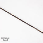 3mm Black/Gold Faceted Cable Chain #CC100-General Bead