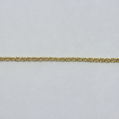 Bright Gold, 2mm Delicate Double Rollo Chain CC141-General Bead
