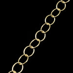 Bright Gold, 6mm x 5mm Fine Oval Cable Chain CC149-General Bead