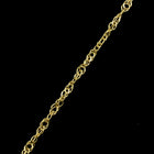 Bright Gold 1.5mm Spiral Link Chain CC170-General Bead