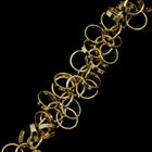 Bright Gold 5mm Dangle Links Chain CC171-General Bead