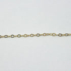 Bright Gold 2mm x 1mm Delicate Cable Chain CC180-General Bead