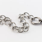 3mm Stainless Steel Curb Extender 2 Inch Chain with 2mm Pendant #CCA184-General Bead