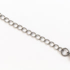 3mm Stainless Steel Curb Extender 2 Inch Chain with 2mm Pendant #CCA184-General Bead