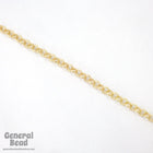 6.8mm Bright Gold Double Link Cable Chain CC227-General Bead